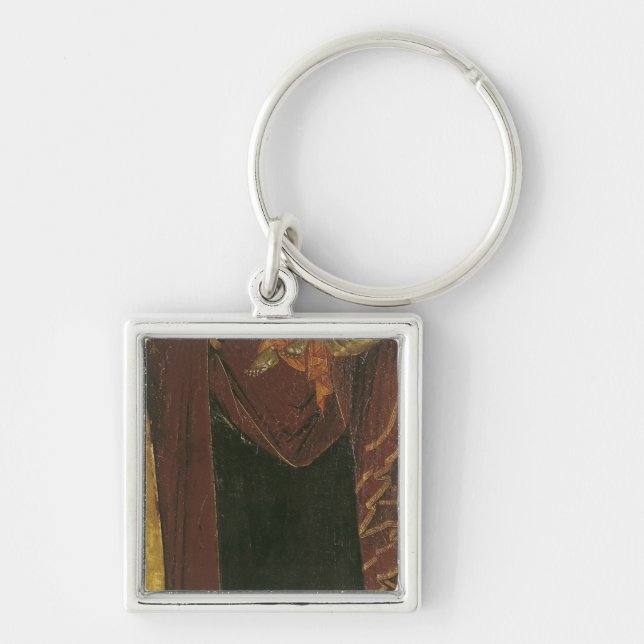 Llavero Icono conocido como la "Virgen del Tsar Dushan", (Frente)