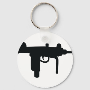 Llavero Icono de arma Uzi