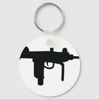 Llavero Icono de arma Uzi