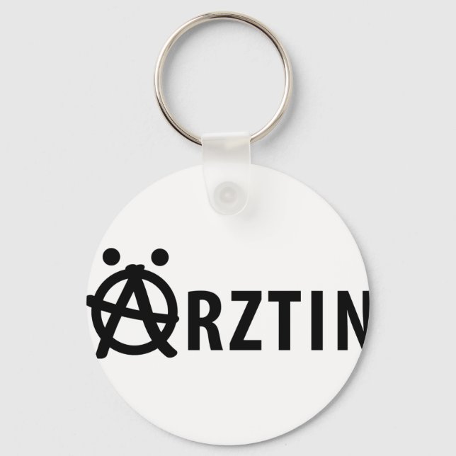 Llavero Icono de Ärztin (Anverso)