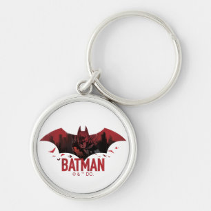 Llavero Icono de Batman Crimson Gotham