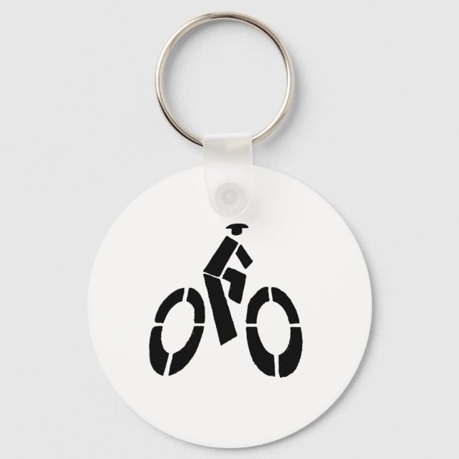 Llavero Icono de Bikeman (Anverso)