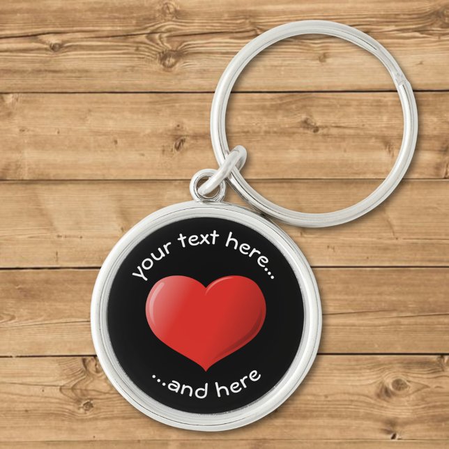 Llavero Icono de corazón 3D (Subido por el creador)