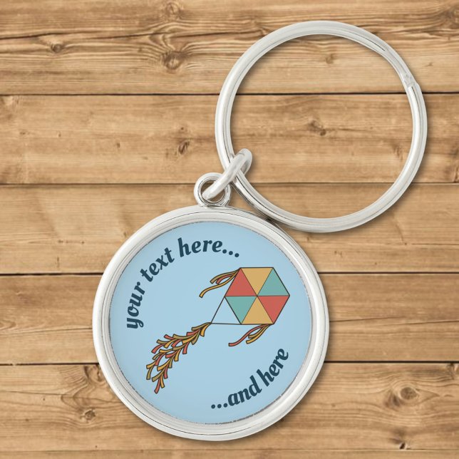 Llavero Icono de kite azul (Subido por el creador)