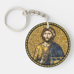 Llavero Icono De La Santa Sofía De Jesucristo Ortodoxo