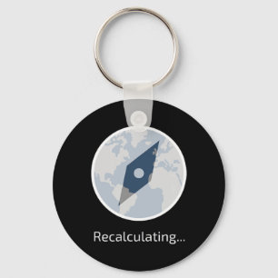 Llavero Icono De Viaje Gracioso Para Practicar Senderismo 