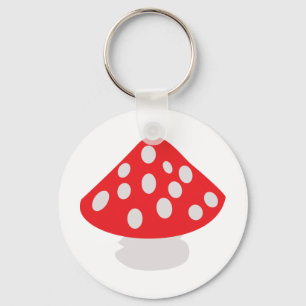 Llavero icono del agárico de mosca