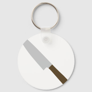 Llavero icono del cuchillo de cocina de chefs
