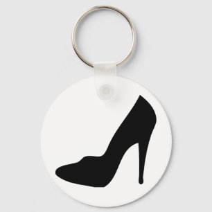 Llavero icono del estiletto del zapato de alta tacón