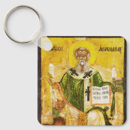 Llavero Icono ortodoxo de San Atanasio de Alejandría