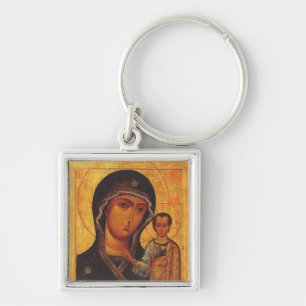 Llavero Icono ortodoxo Nuestra Señora de Kazán