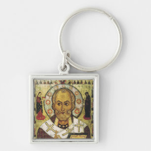 Llavero Icono ruso de San Nicolás