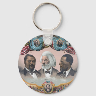 Llavero Iconos de la Historia Negra: Con Frederick Douglas