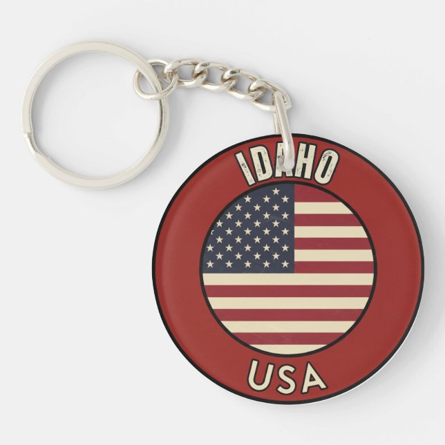 Llavero Idaho Estados Unidos (Frente)