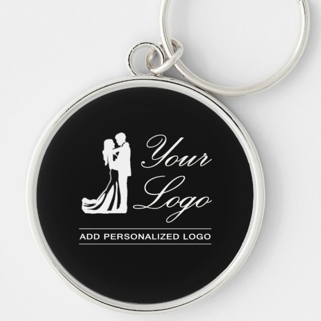 Llavero Idea de Boda Personalizada Diseño de Foto Personal (Frente)