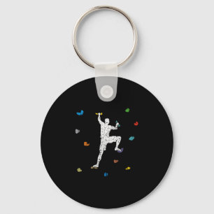 Llavero Idea de regalo para el escalador de pared de Bould