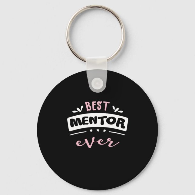Llavero Idea de regalo para mejor mentor (Anverso)