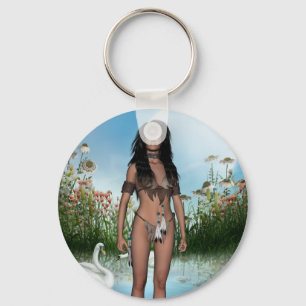 Llavero ideal del indio del caminante