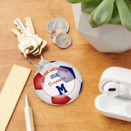 Llavero ideas de regalo de club de fútbol chicas niños nom