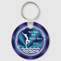 Ideas de regalo Gimnástico Personalizado verde azu
