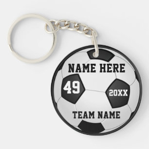 Llavero Ideas de regalo para equipos de fútbol personaliz