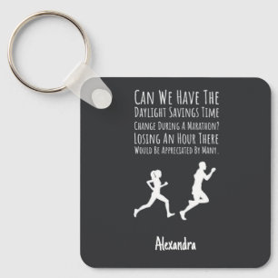 Llavero Ideas de regalos para corredores de maratón person