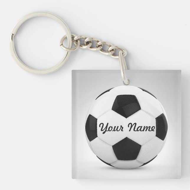 Llavero Ideas personalizadas del regalo del balón de (Frente)