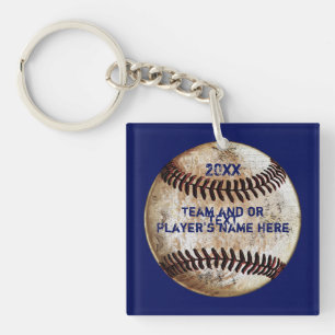 Llavero Ideas únicas de regalo de béisbol para el equipo,
