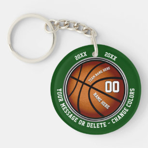 Llavero Ideas verdes y blanco personalizadas del regalo
