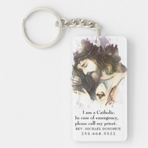 Llavero Identidad católica Religiosa Jesús Sagrado Corazón