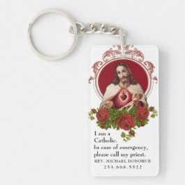 Llavero Identidad católica: Sagrado Corazón de Jesús