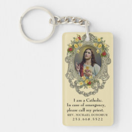 Llavero Identidad católica: Sagrado Corazón de Jesús