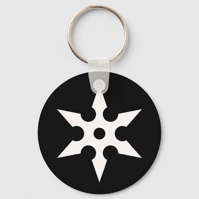 Llavero Ideología Ninja Shuriken (Anverso)