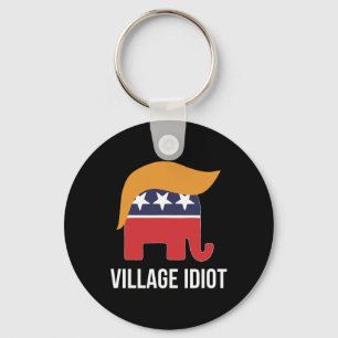 Llavero Idiota del pueblo - Trump - 