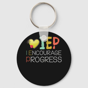 Llavero IEP I Fomentar el progreso de la educación de prof