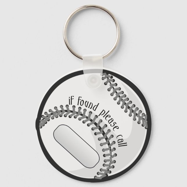 Llavero if found key chain (Anverso)