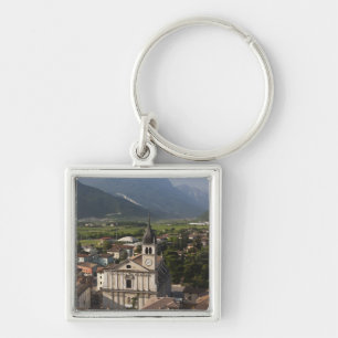 Llavero iglesia colegiata por la mañana, Arco, Trento