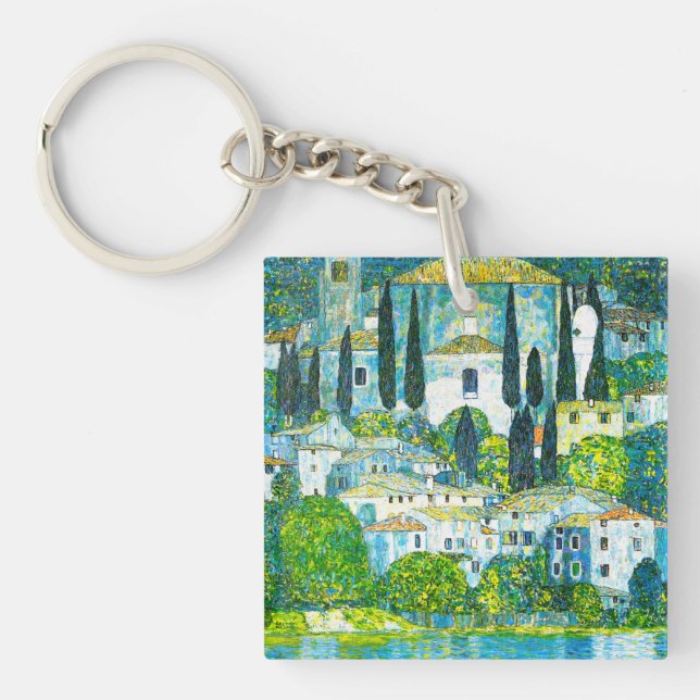 Llavero Iglesia de Cassone Gustav Klimt (Frente)