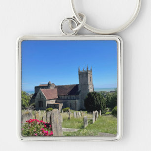 Llavero Iglesia de St Leonards Hythe desde arriba