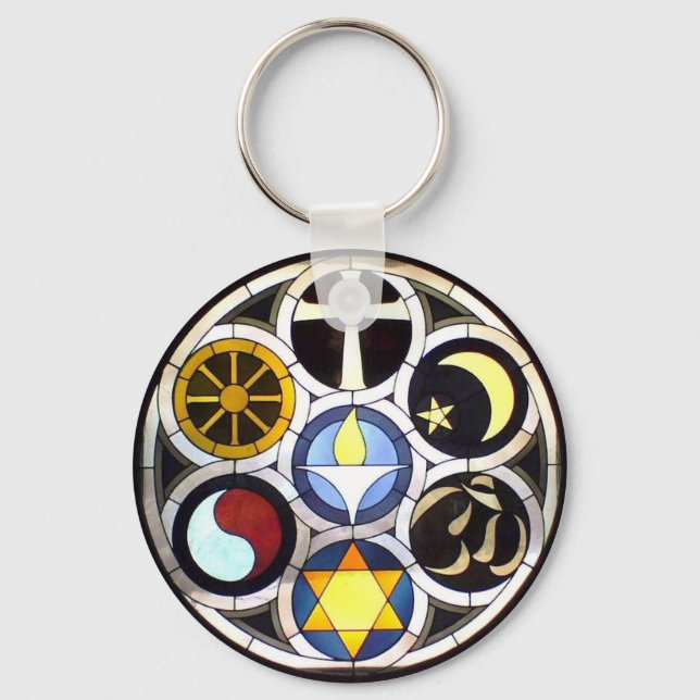 Llavero Iglesia Universalista Unitaria Rockford, IL (Anverso)