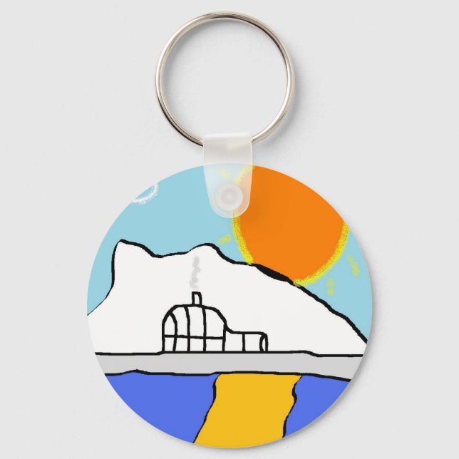 Llavero iglú de hielo (Anverso)