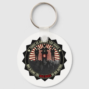 Llavero Iguais del são del OS Animais del Todos