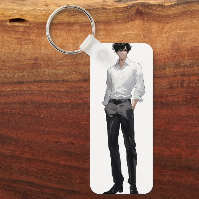 Llavero Ikemen Anime Man (Anverso)
