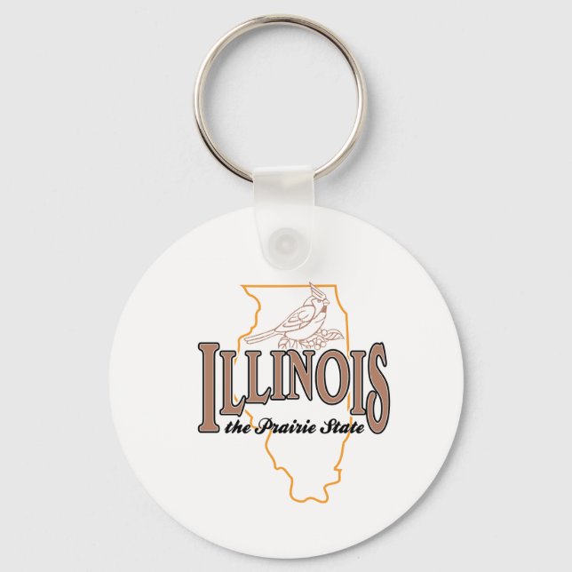 Llavero Illinois (Anverso)