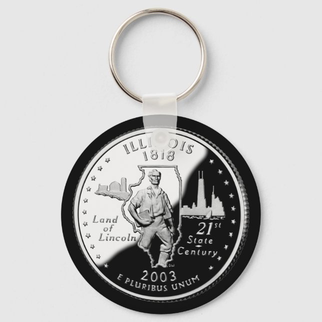 LLAVERO ILLINOIS (Anverso)