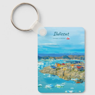 Llavero Ilulissat, Groenlandia - Clásico de la ciudad de l