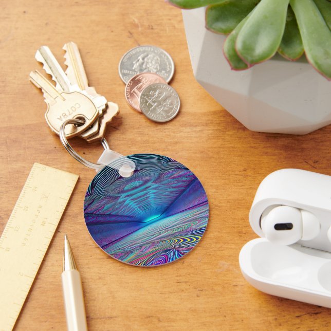 Llavero Ilusión óptica arcoiris, (Escritorio )