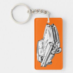 Llavero ilustracion aéreo Chevy Bel de 1957