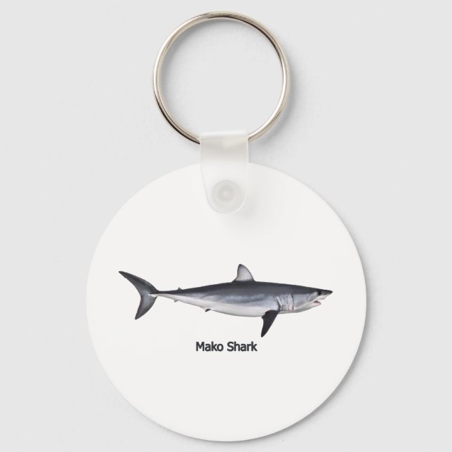 Llavero Ilustracion Atateo Mako Shark (Anverso)