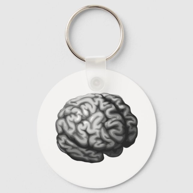 Llavero Ilustracion cerebral (Anverso)